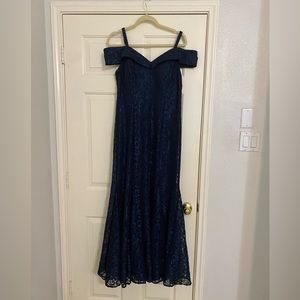 Beautiful dark blue dress